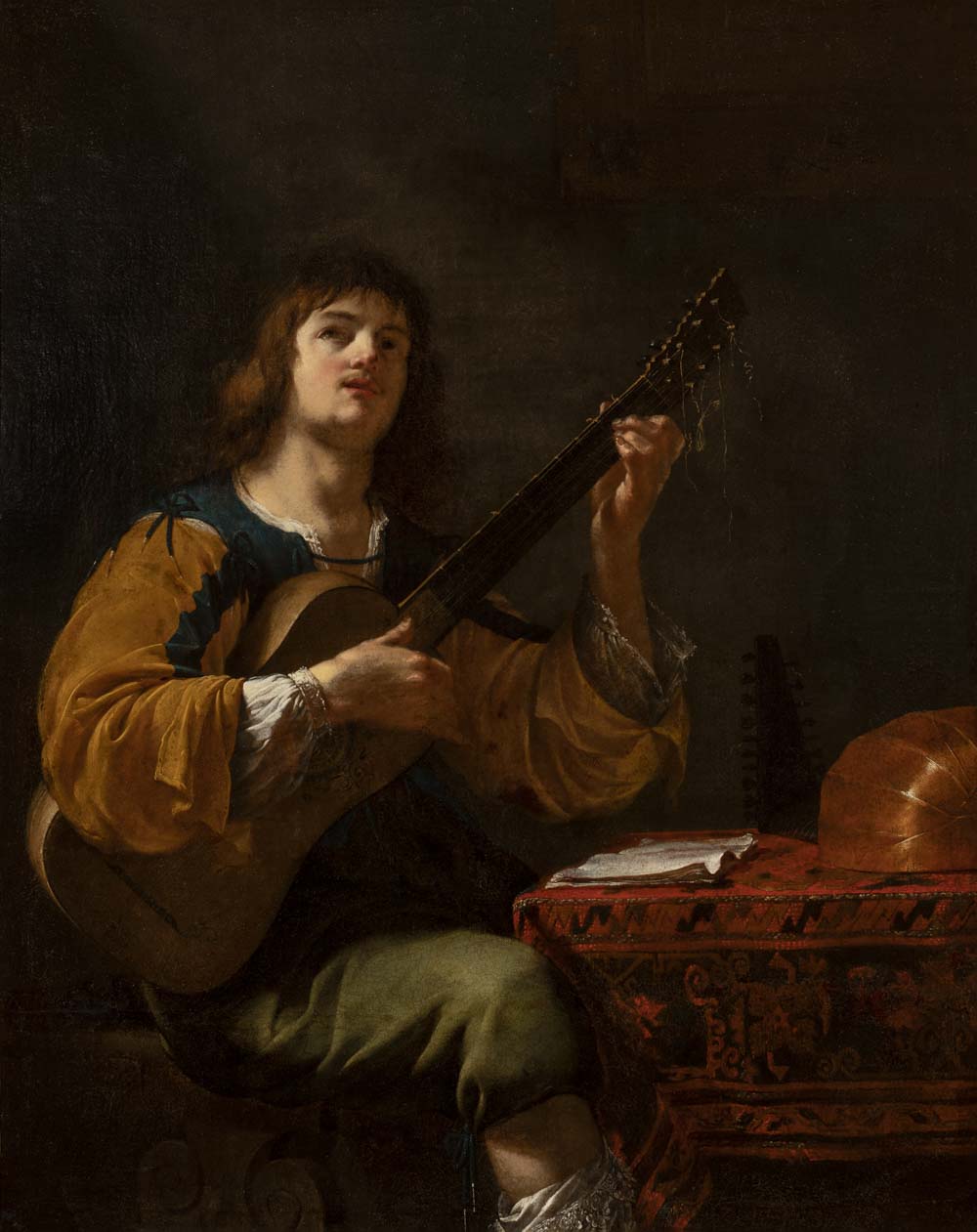 Joueur de guitare de Jean Daret